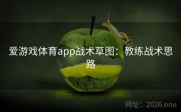 爱游戏体育app战术草图：教练战术思路